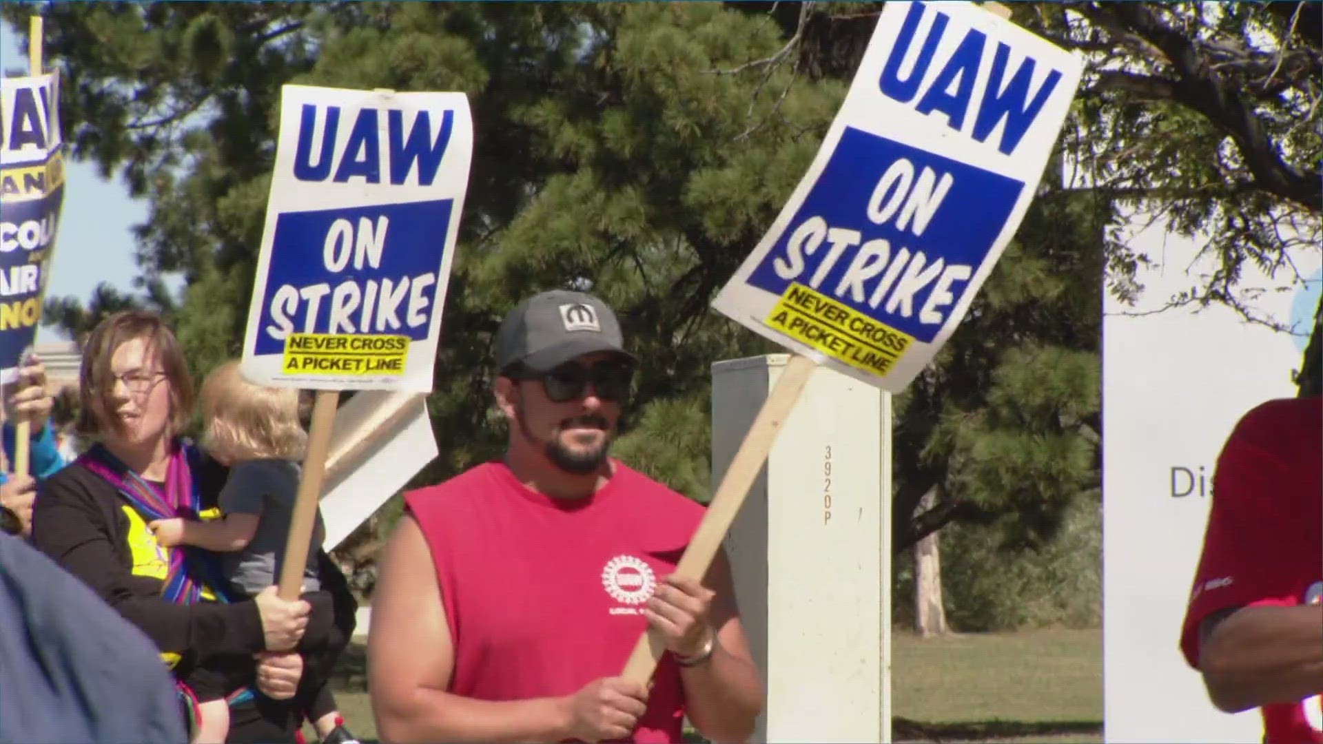 UAW members are now striking in 20 states.