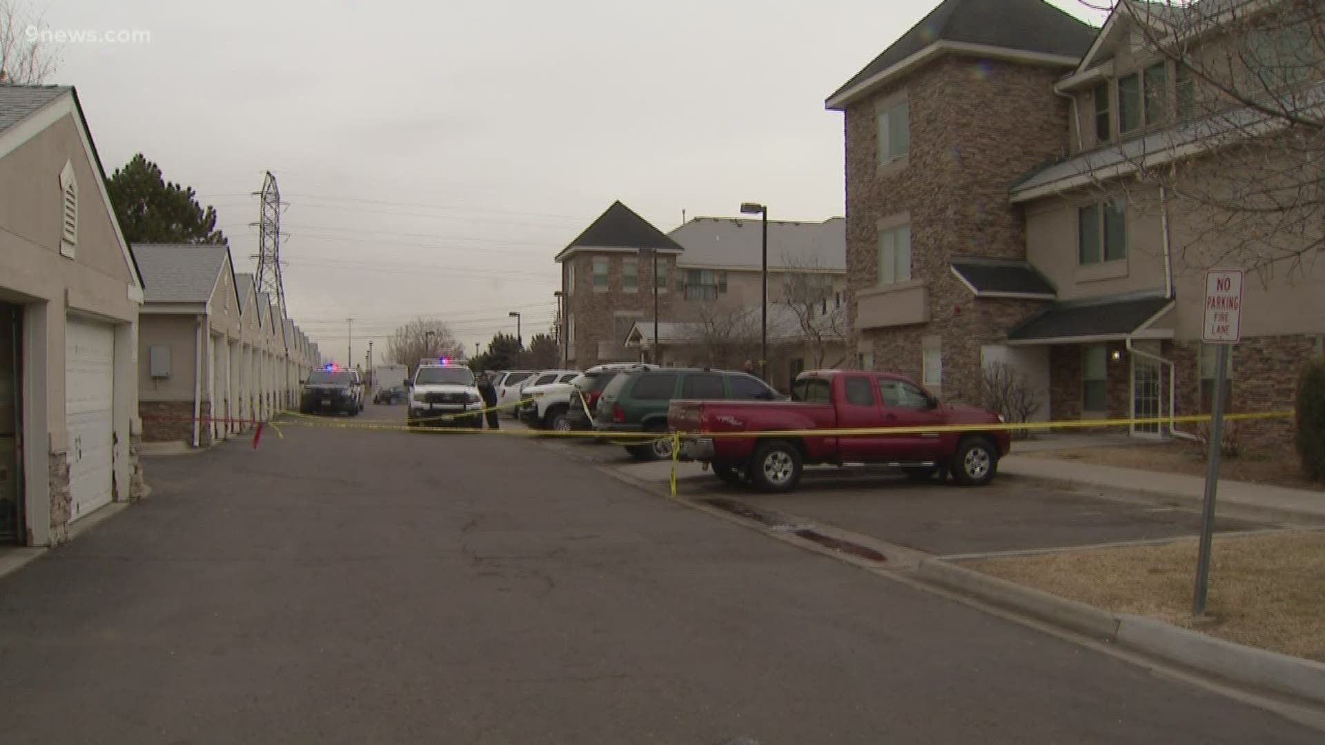 The shooting happened Monday morning near 6th Avenue and Potomac Street in Aurora.