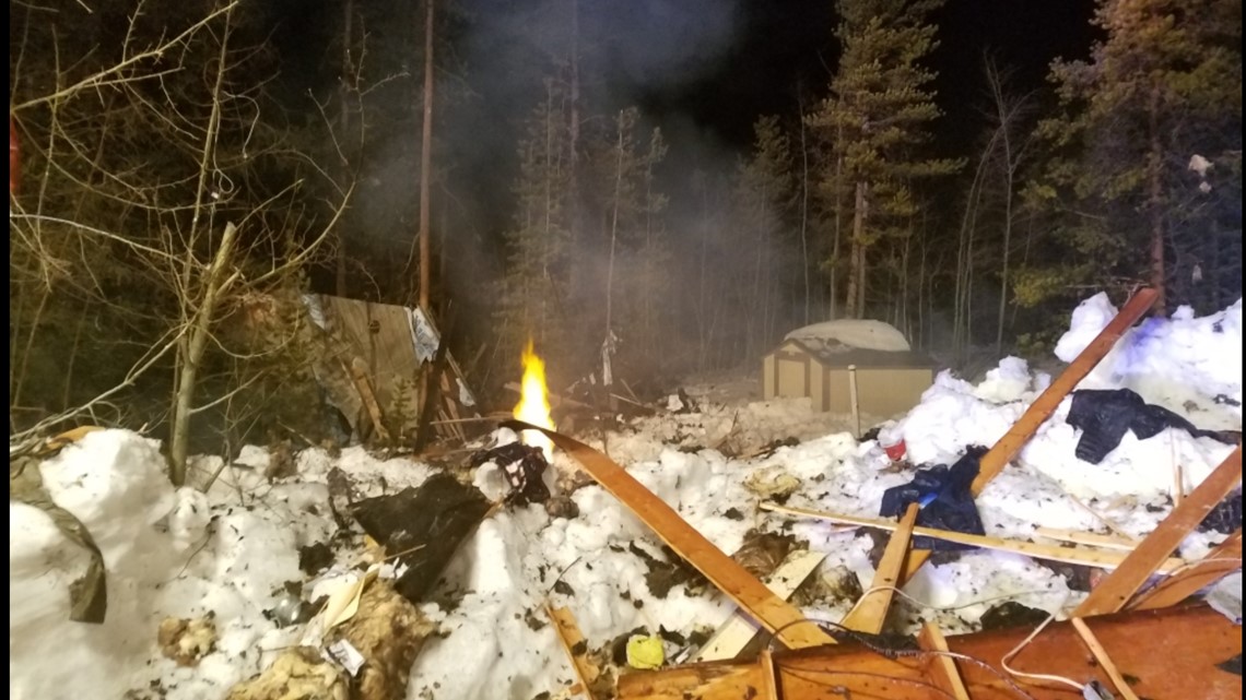 Colorado home explodes after ice falls and ruptures gas line