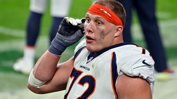 Denver Broncos tackle Garett Bolles in position to get paid