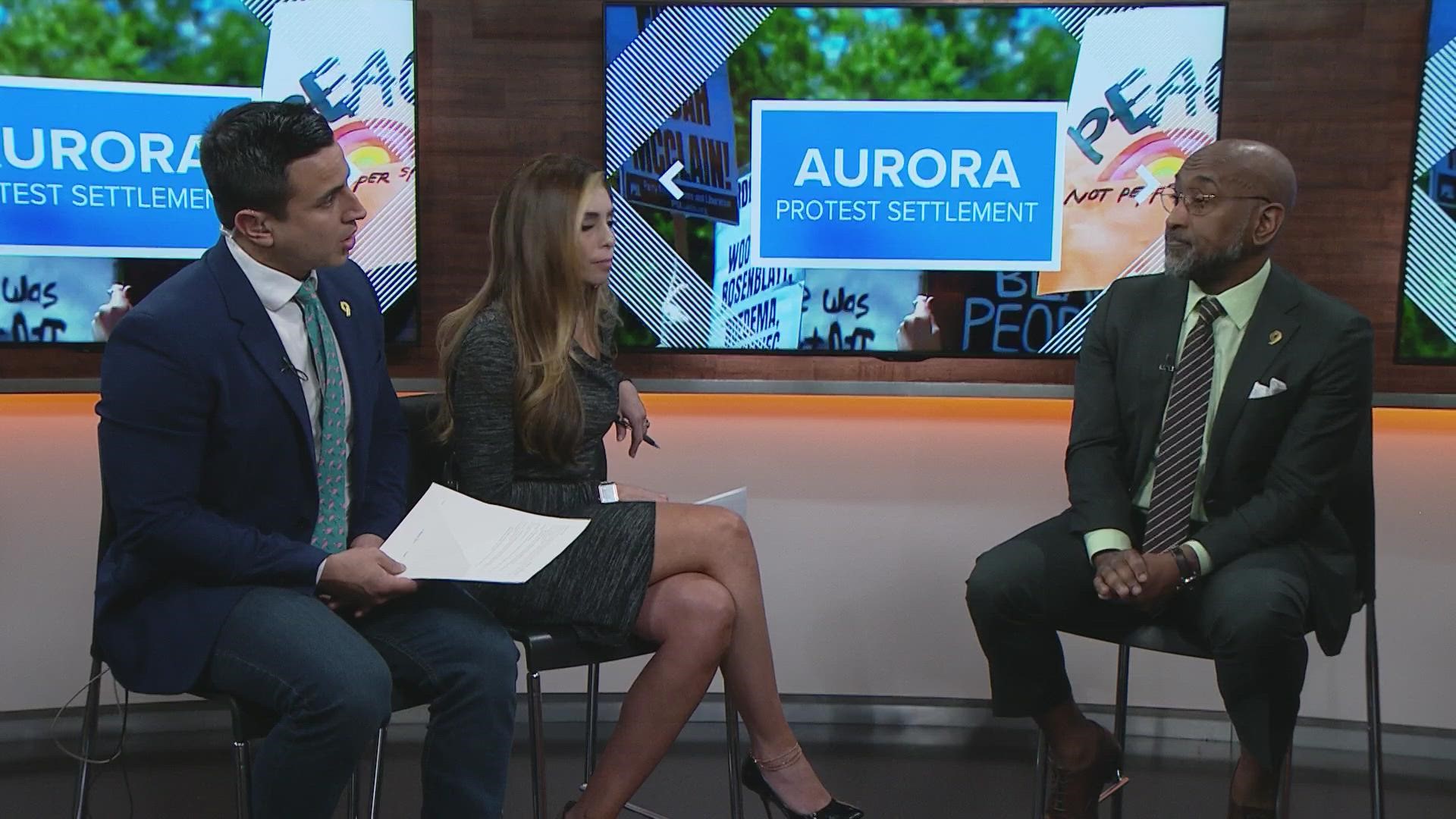 The city of Aurora will pay a $750,000 settlement to protesters for pepper spraying them. Legal Analyst Whitney Traylor breaks down the settlement.