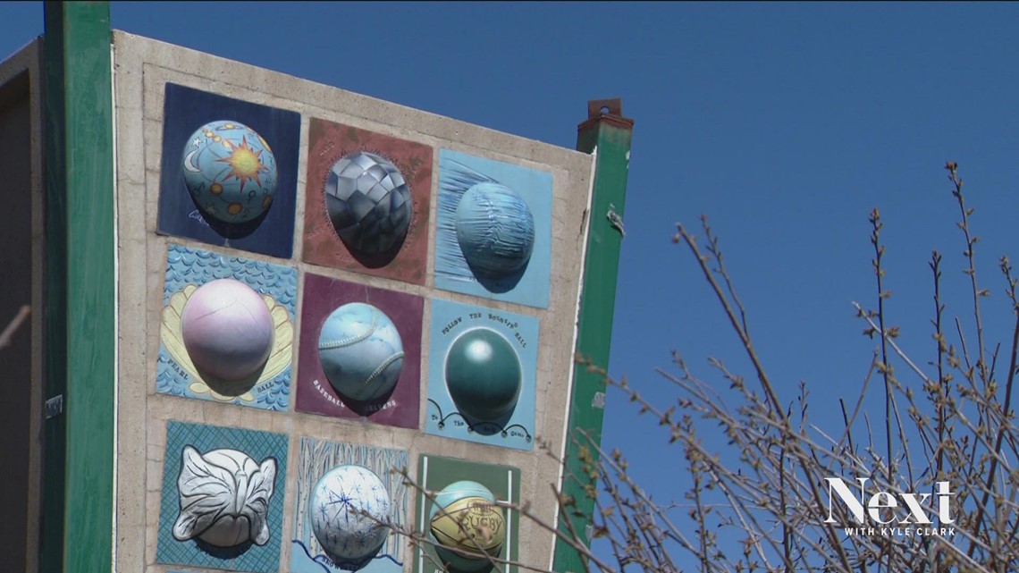 'Evolution of the Ball' sculpture at Coors Field disappears - Vimarsana News