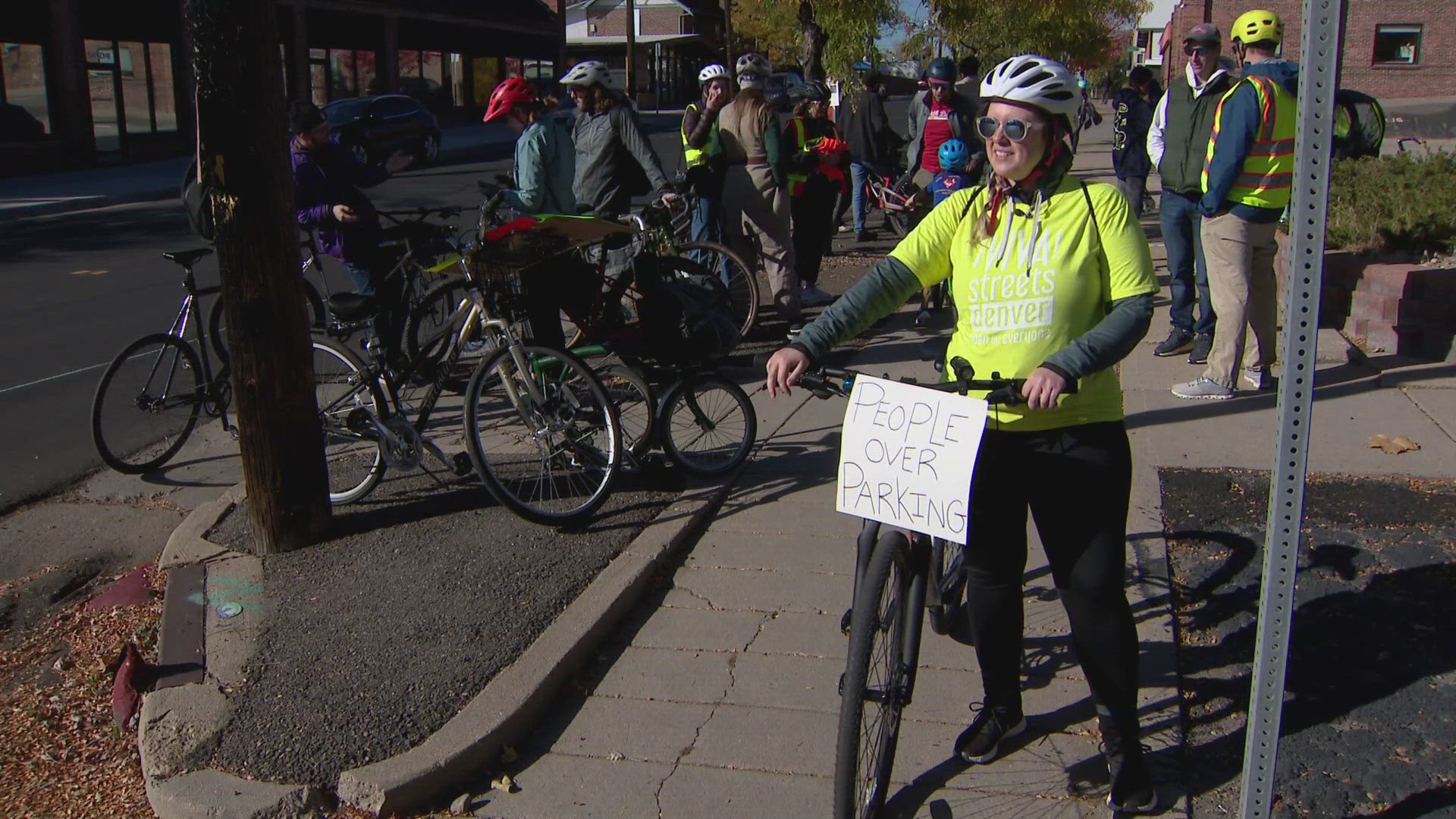 Denver recently removed portions of a protected bike lane on 29th Avenue after saying the plans were finalized. 