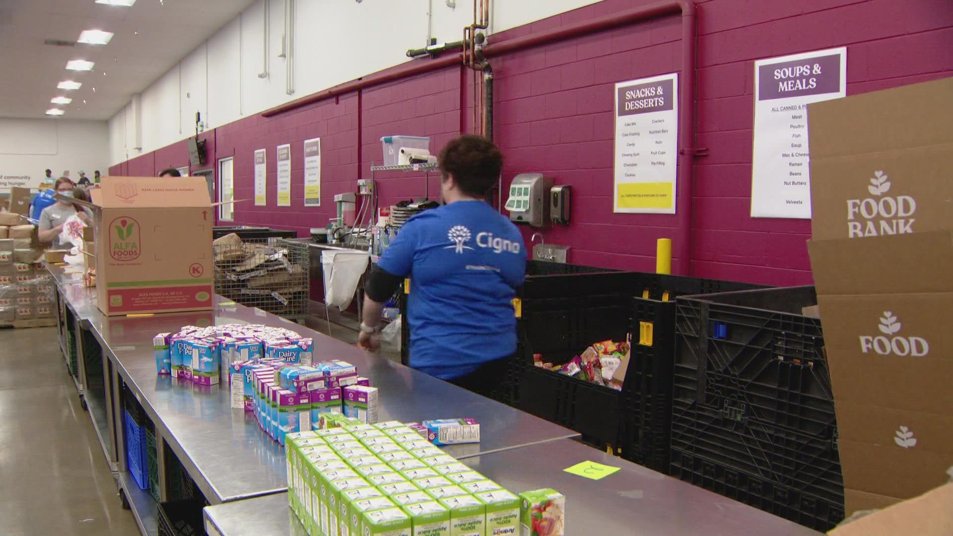 While they also accept most donations, Food Bank of the Rockies is able to do more with monetary donations since they have arrangements to buy food at cheaper prices