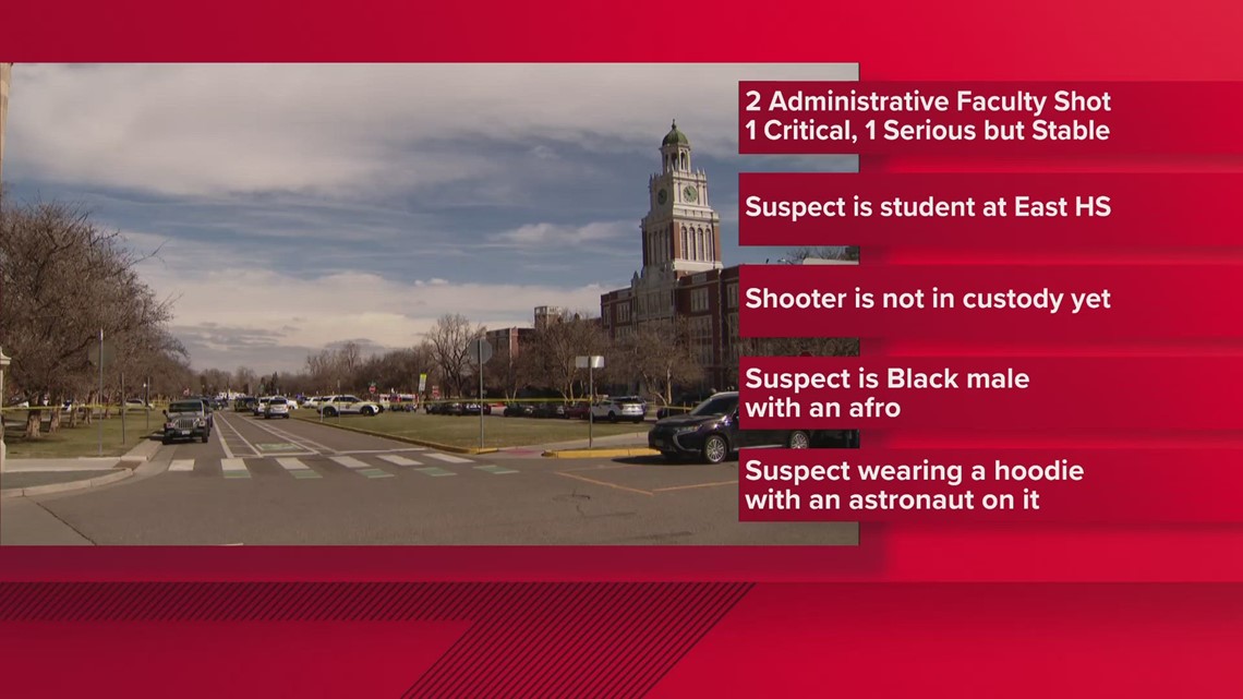 East High School Shooting Update: Suspect Is Still Not In Custody ...