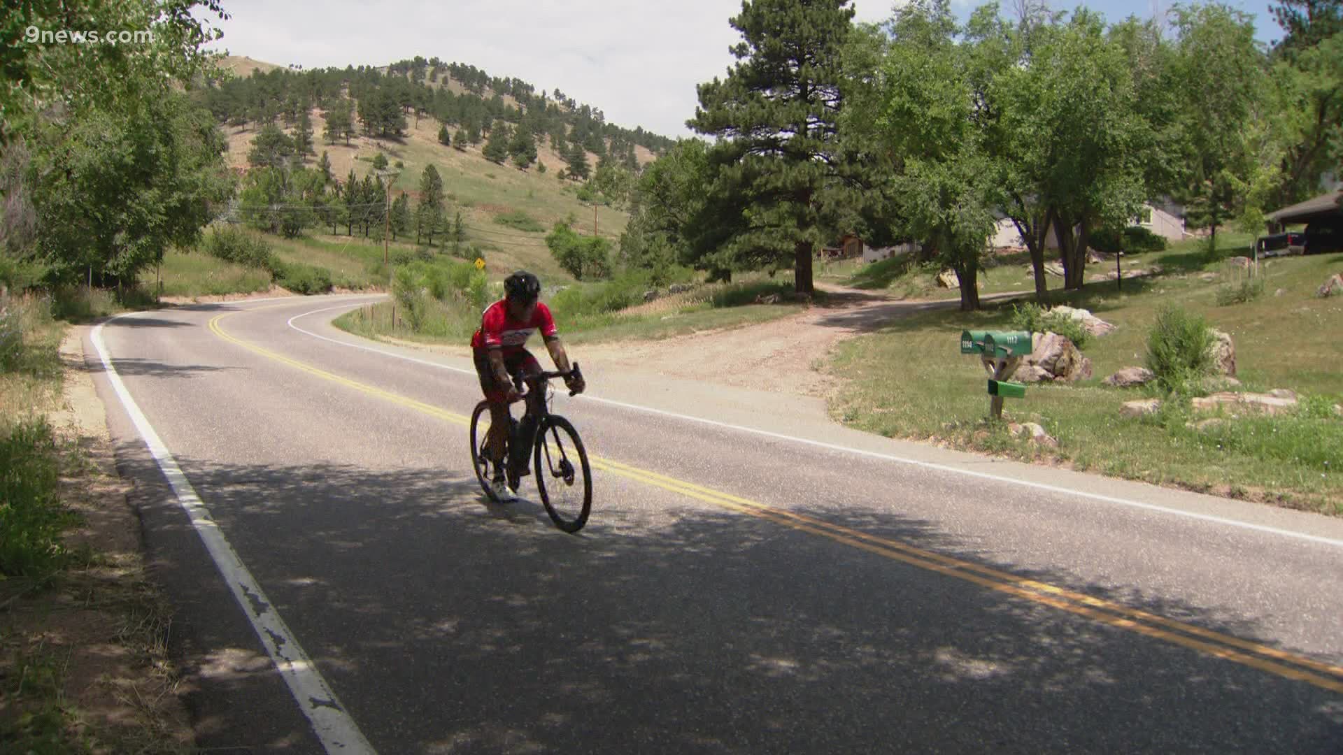 Alejandro Acosta was expecting a child before he was hit and killed by a car. A woman who would ride with him often visited his memorial in Boulder.