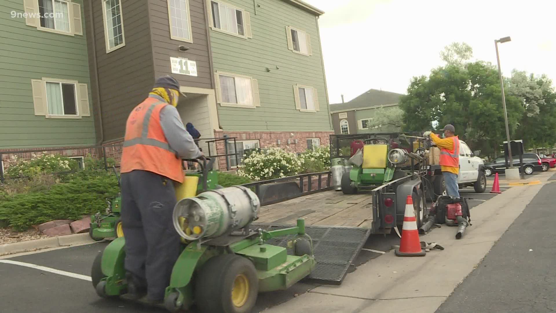 The Associated Landscape Contractors of Colorado believes this impacts "tens of thousands" of workers who usually come to Colorado to work.