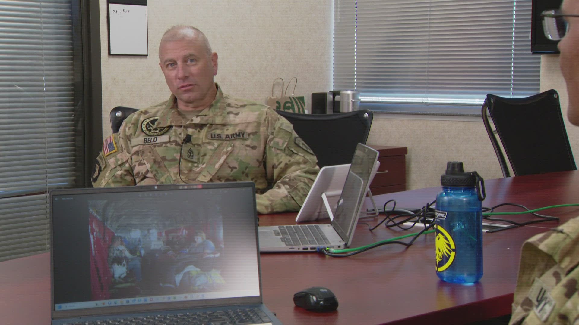 We hear stories from some of the National Guard members who helped get people to safety in the 2013 flooding.