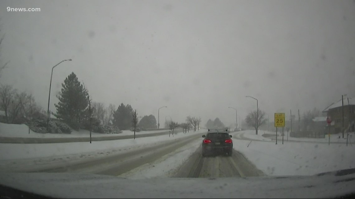 Snow Creates Slick Roads Near Boulder | 9news.com