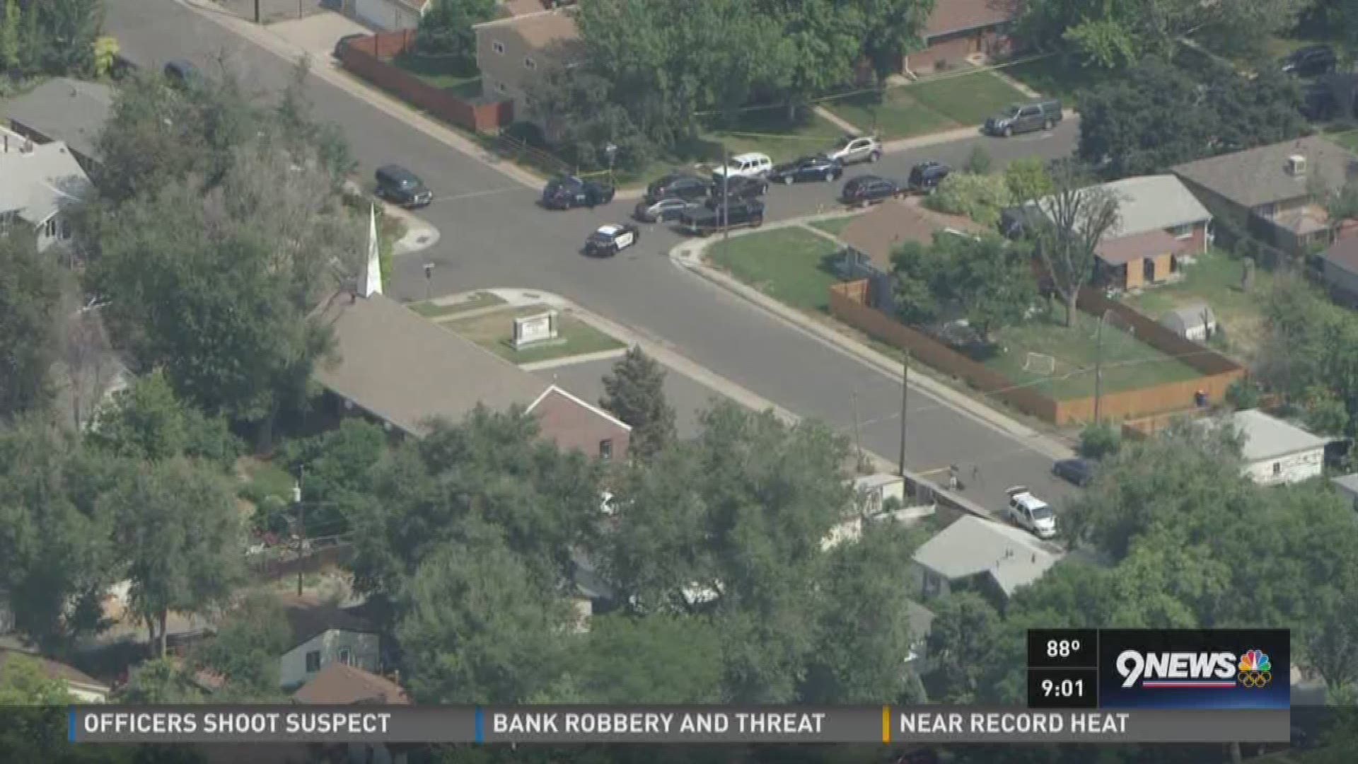 PD Suspect who fired at officers shot in Edgewater