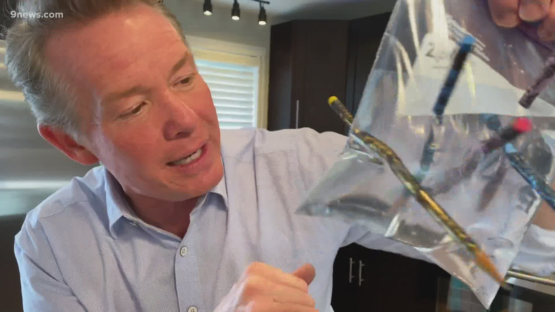 Can you pierce a bag full of water without spilling it all over the floor? Steve Spangler shows us how.