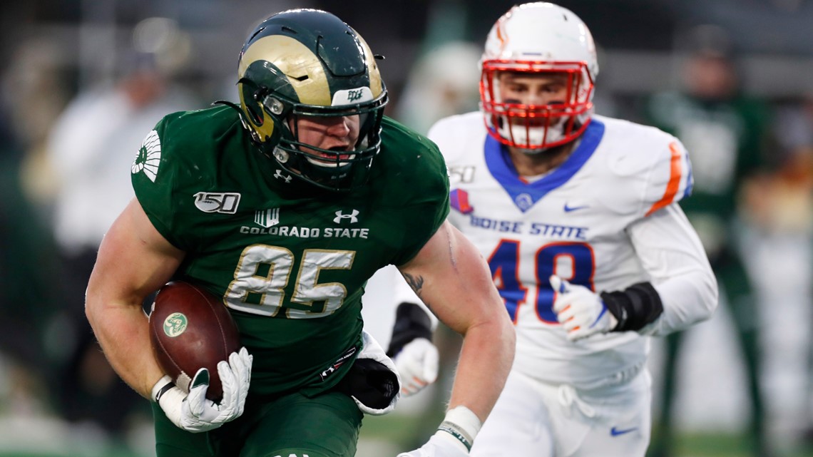 Tight end Trey McBride is leading the way at Colorado State