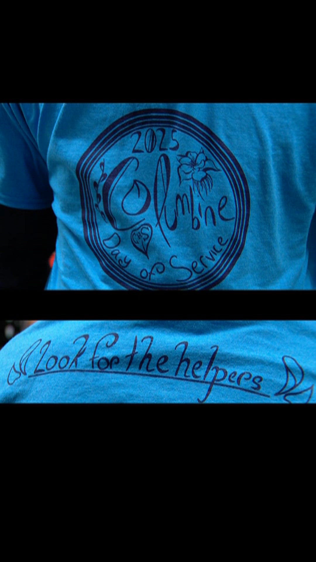 Every year students from Columbine High School participate in the Columbine Day of Service.