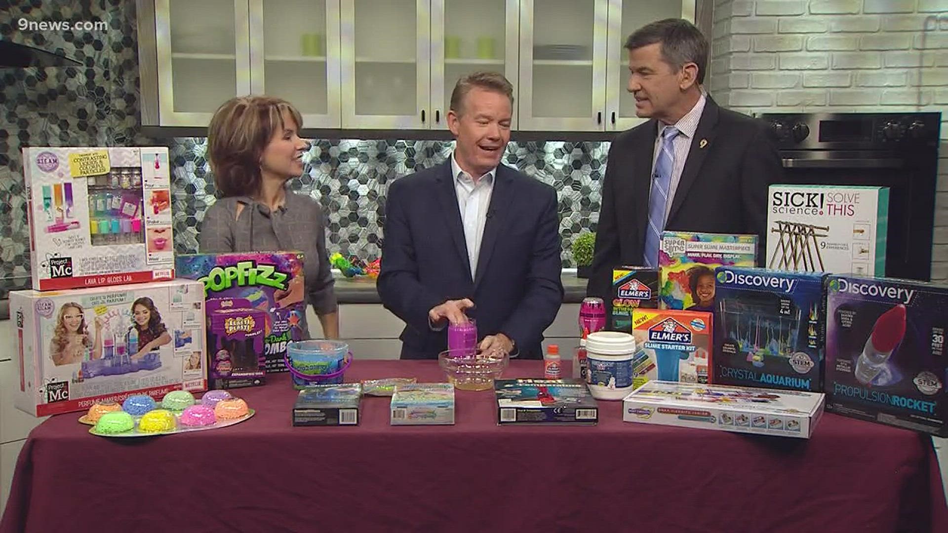 Our science guy Steve Spangler was busy shopping this weekend and he's sharing the trends for this year's top STEM toys. It's all about the science of making an ooey, gooey mess guaranteed to get kids excited about science.