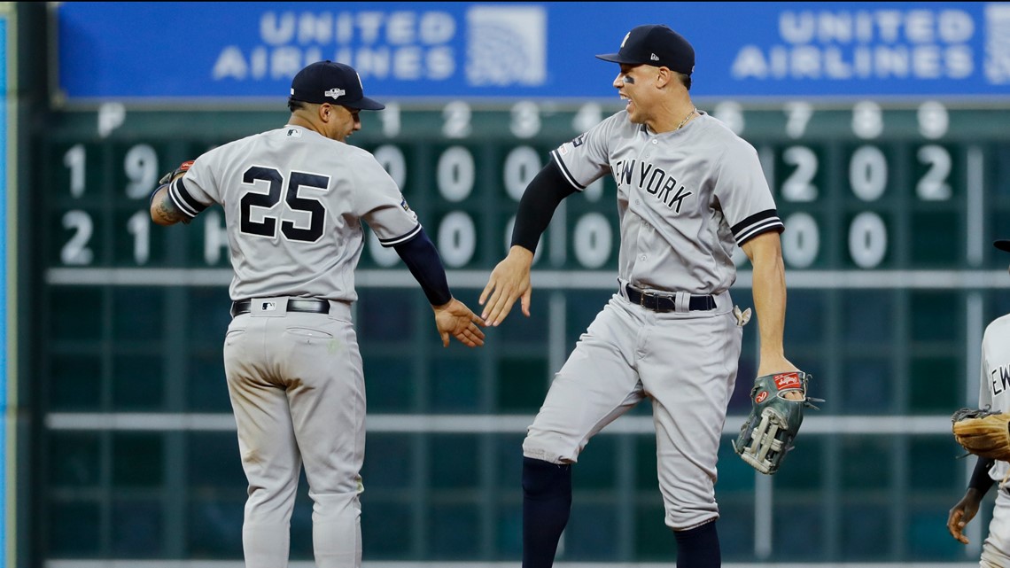 Gleyber Torres fuels Yankees' 7-0 shutout over Astros in ALCS Game