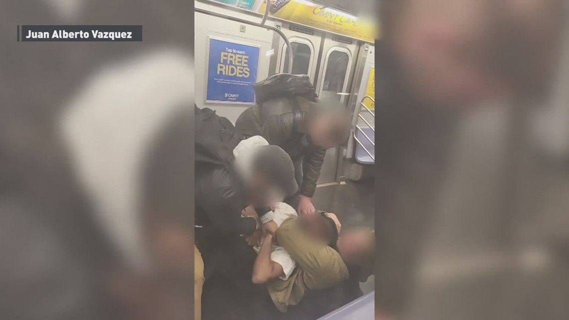 Man charged in NYC subway chokehold death