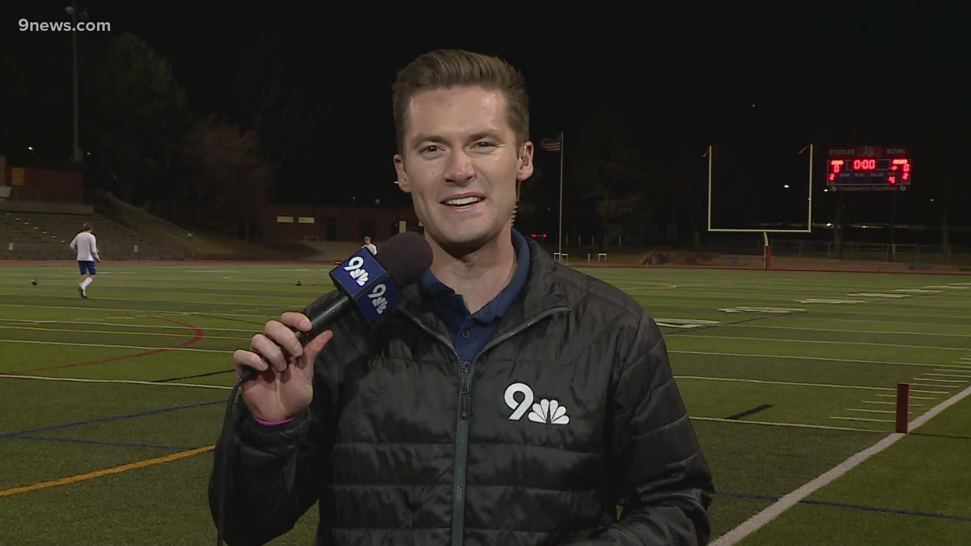 Scotty Gange reports live from Stutler Bowl ahead of Cherry Creek's playoff game against Regis Jesuit in the 5A quarterfinals.