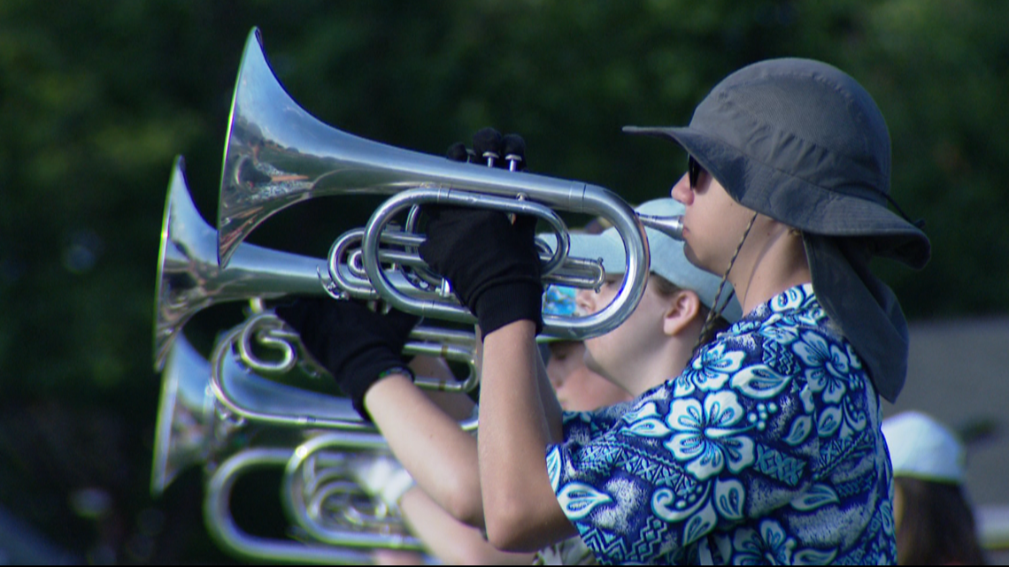 Colorado marching bands return to the field at band camp