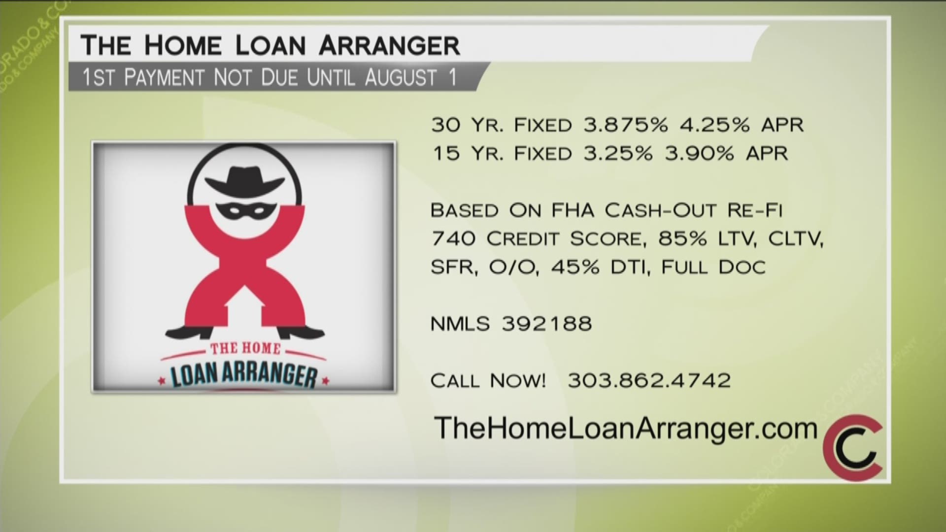 home loan arrangeer