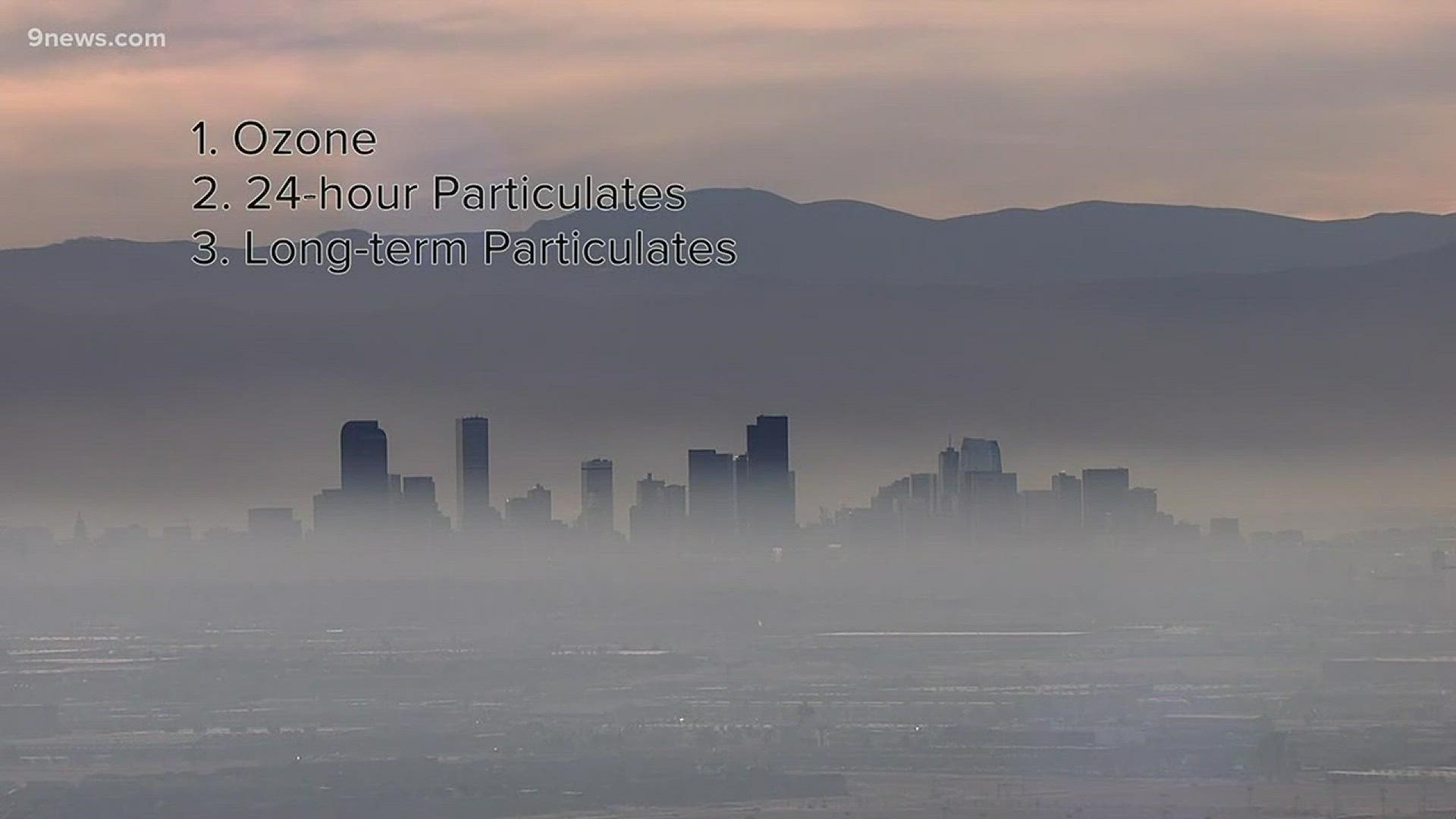 A new report from the American Lung Association shows some concerning air quality in the the Denver area.	Ozone pollution is the primary concern.
