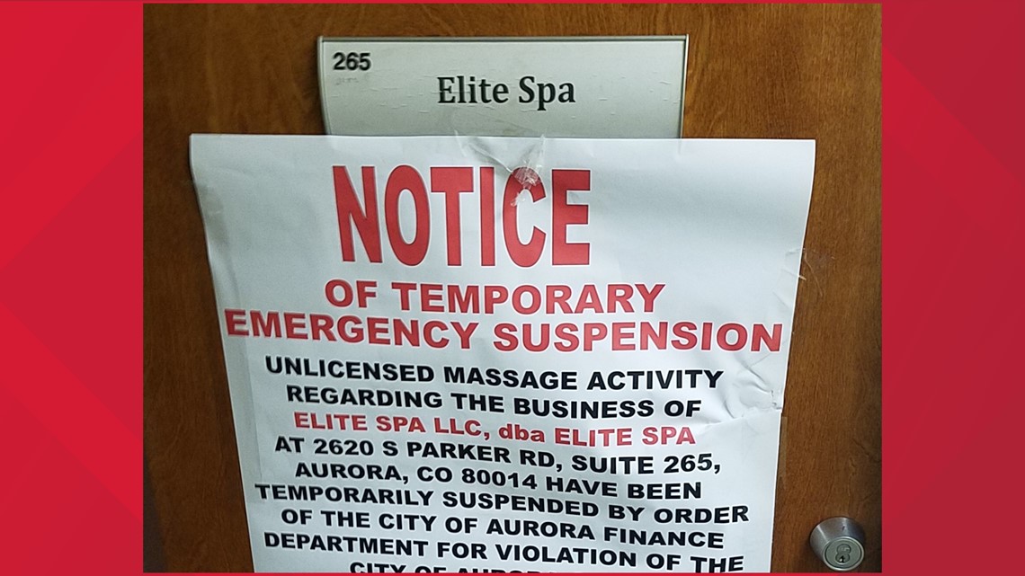 Illicit Massage Parlors Move From Aurora To Denver 9news Com