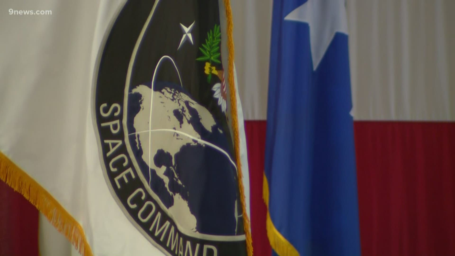 Operations officially got underway at the Space Command in Colorado Springs Monday morning with an establishment ceremony.
