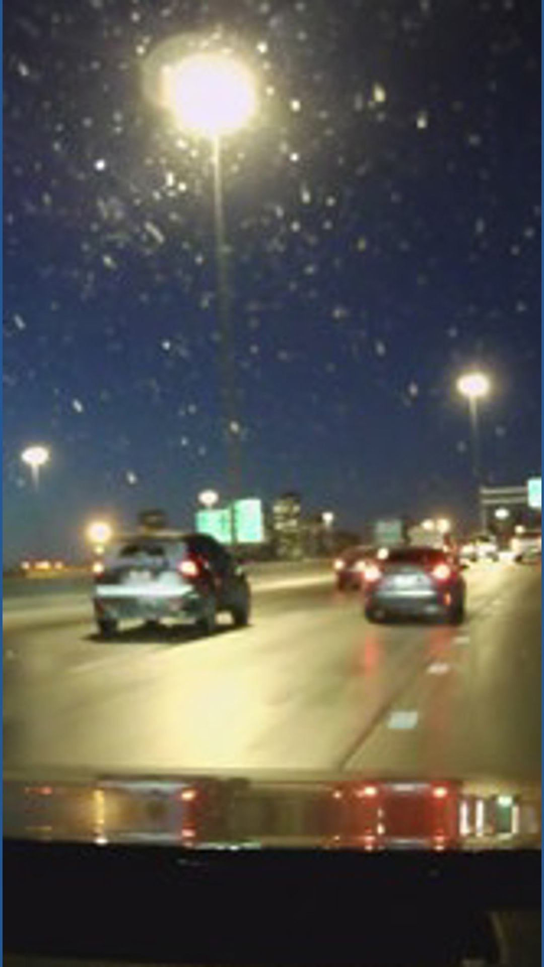 Snowy roads make for slick Monday morning commute | 9news.com