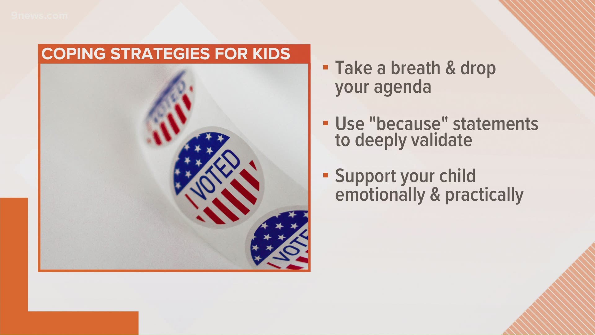 Doctor Elizabeth Easton shares some strategies to keep in mind when dealing with kids and election anxiety.