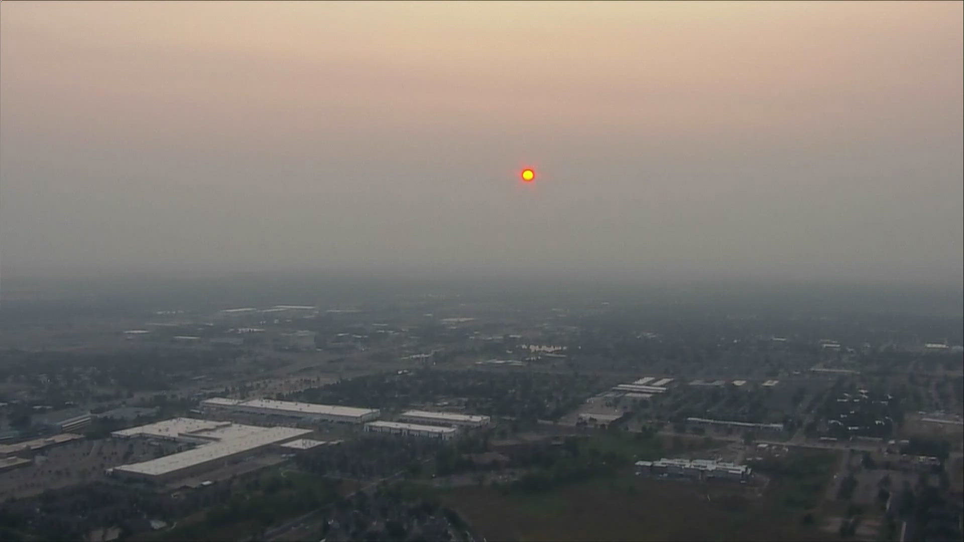 Denver was experiencing the 9th worst air quality in the world Tuesday morning.