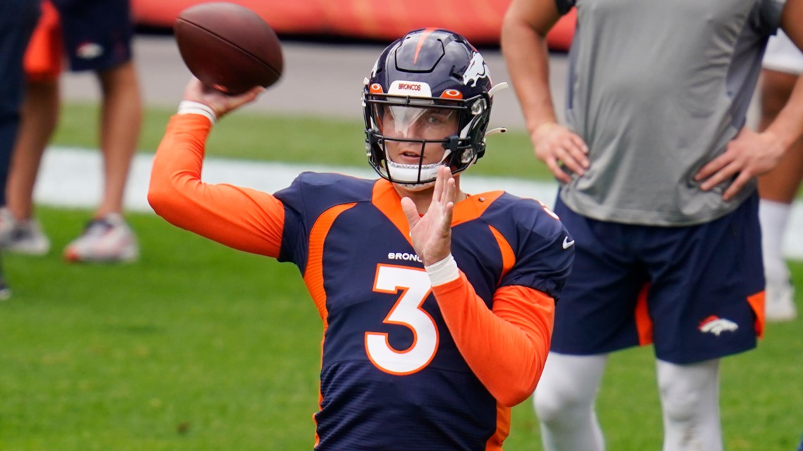 Denver Broncos QB Drew Lock showing resiliency early in career