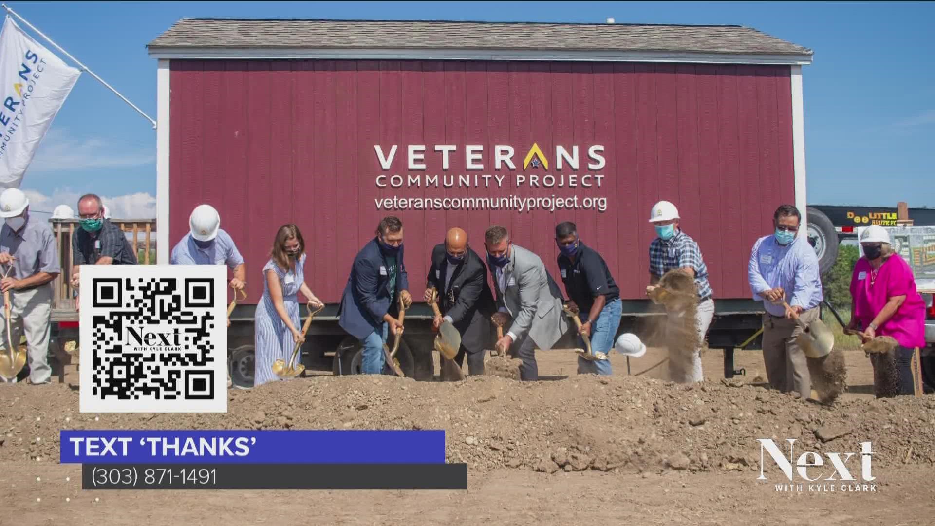 When construction finishes, this community in Longmont will give homeless veterans a place to live and provide them support to address root causes of homelessness.
