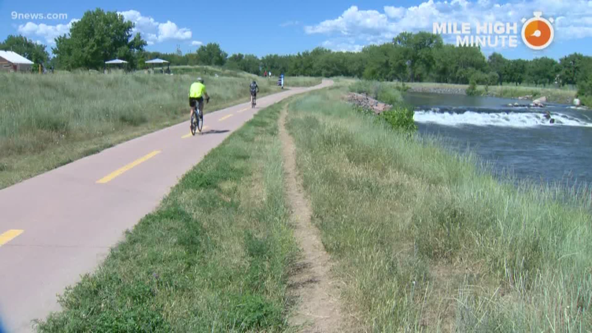 The trail can take you all the way from Littleton to Downtown Denver with some beautiful scenery and stops for repairs or refreshments along the way.