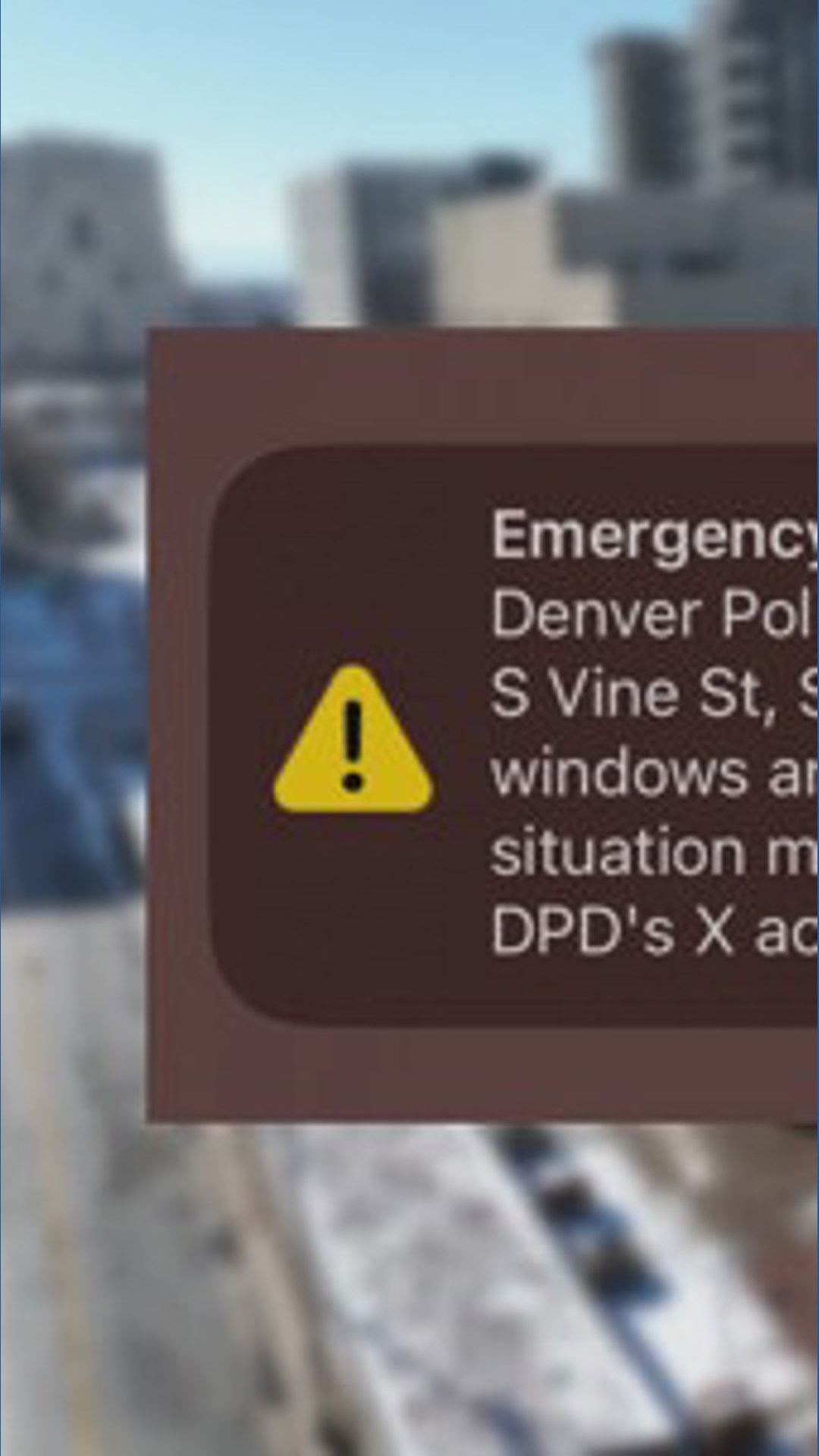 Emergency alerts from Denver often send people to social platforms for ...