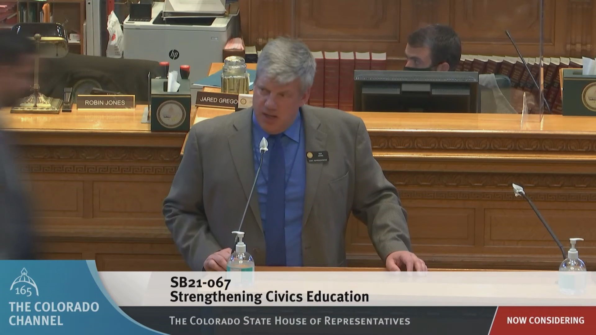 Ron Hanks leads a group of Republicans claiming SOS Jena Griswold's office used a testing lab that wasn't federally accredited to test Colorado voting machines.