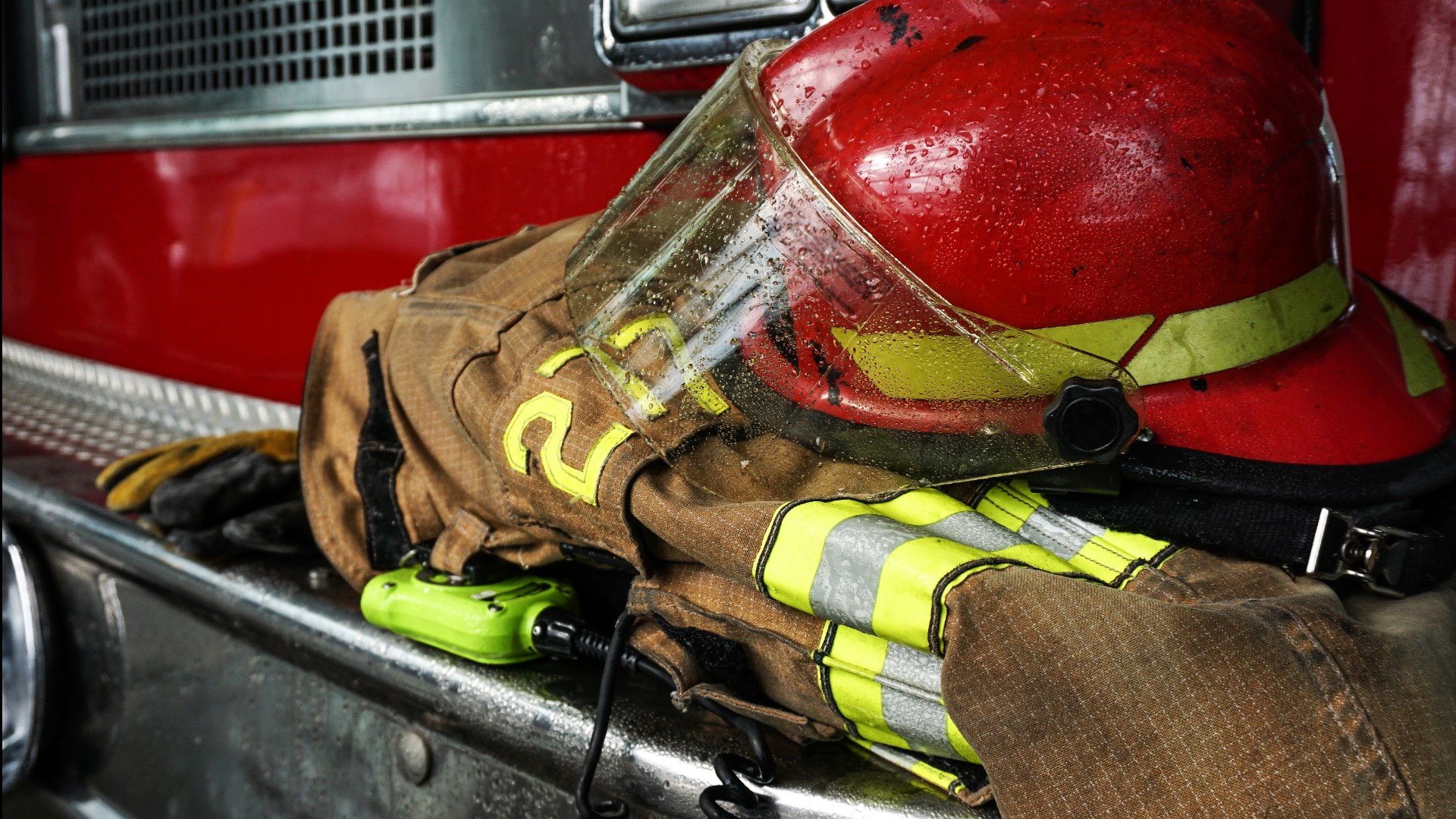 Firefighters are keeping an eye on another potential risk for cancer while on the job - their own gear.