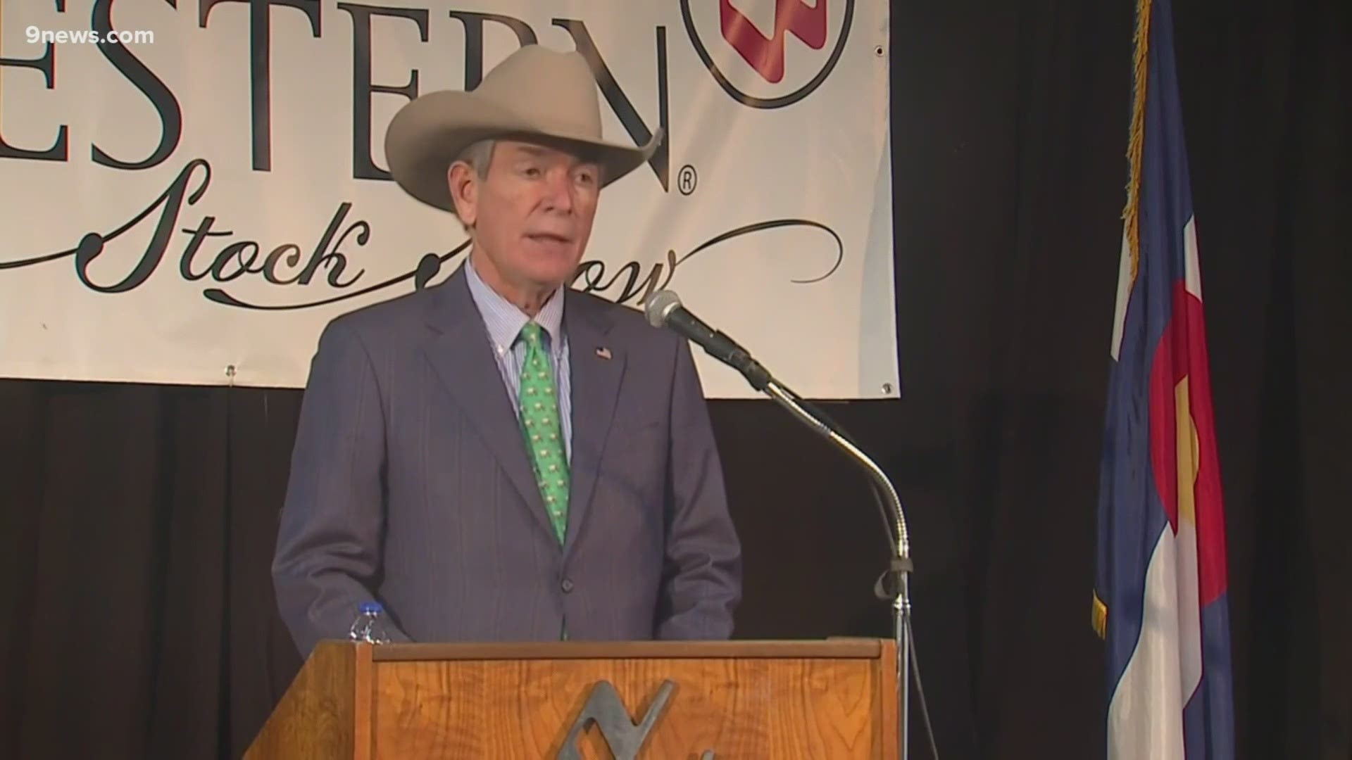 National Western Stock Show organizers made the formal announcement during a news conference Monday.