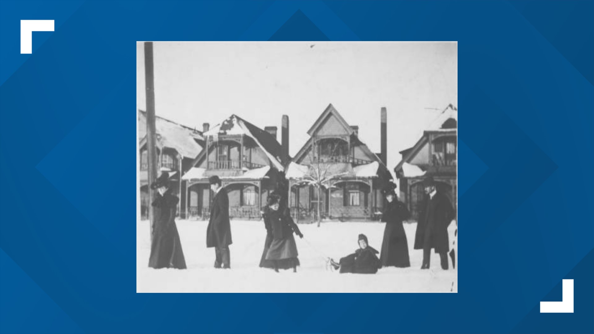 Vintage photos of Denver in the snow | 9news.com