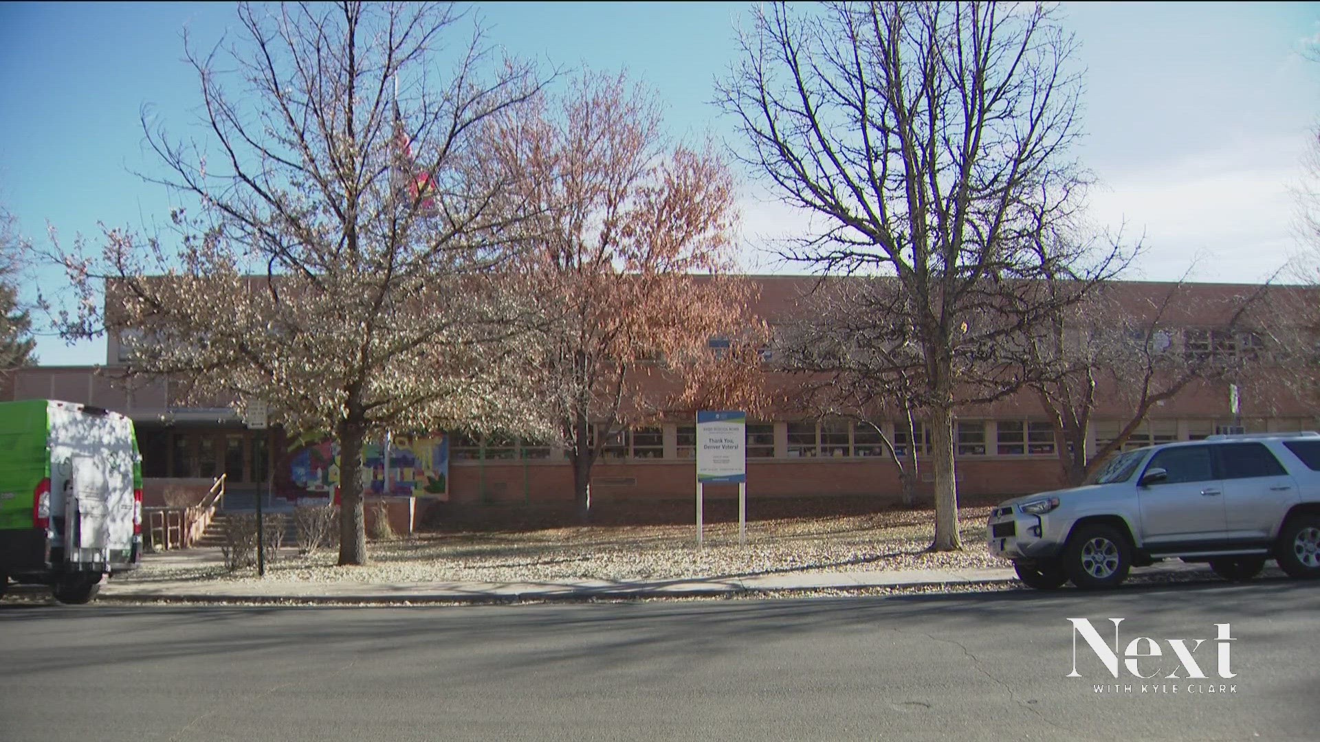 A parent of two students wants at least $3 million dollars because his kids' K-thru-8 school has refused to add a flag next to the rainbow pride flags.