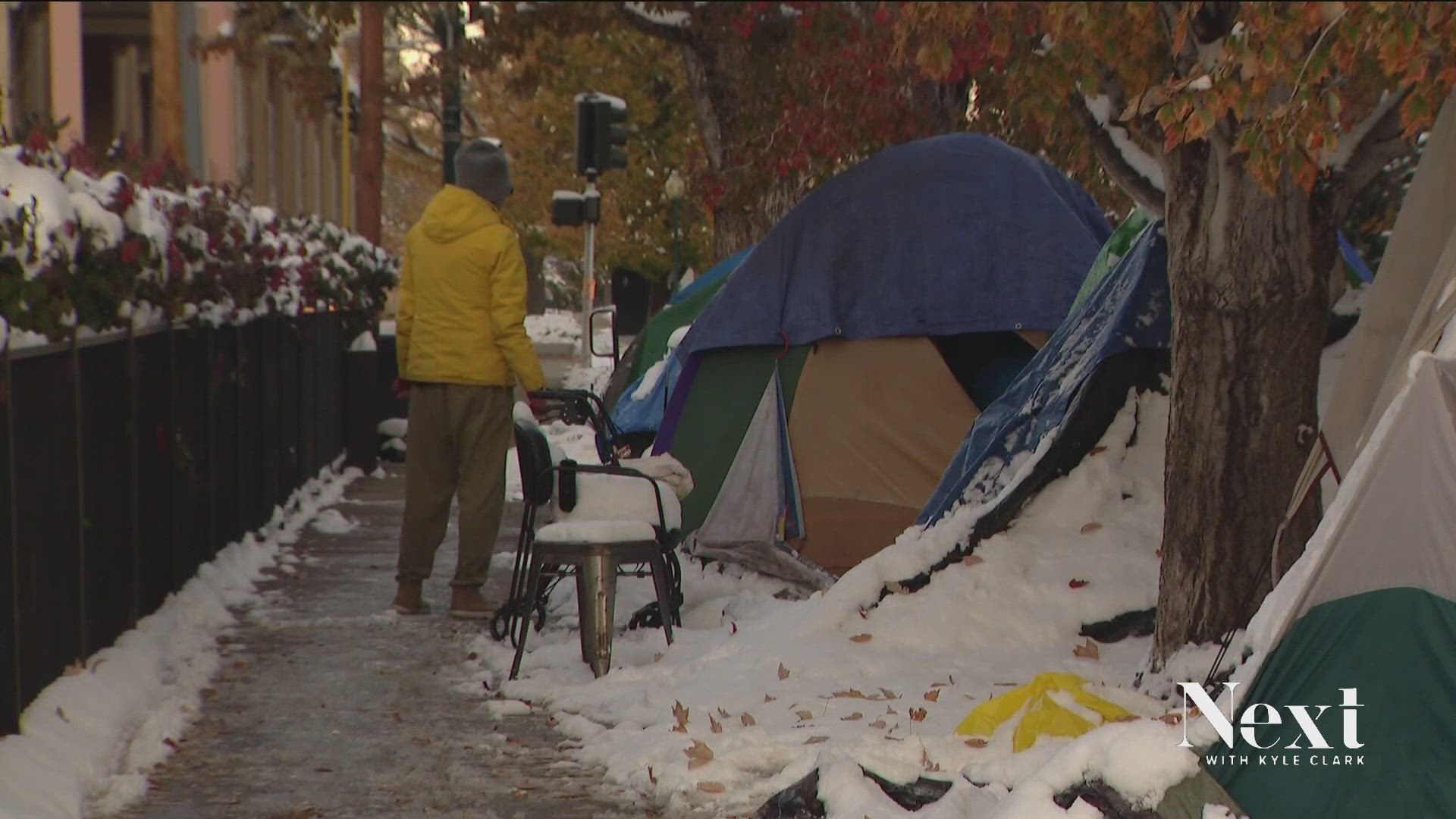 Denver can no longer force homeless people to move from outside living situations during freezing temperatures, at least for the time being.