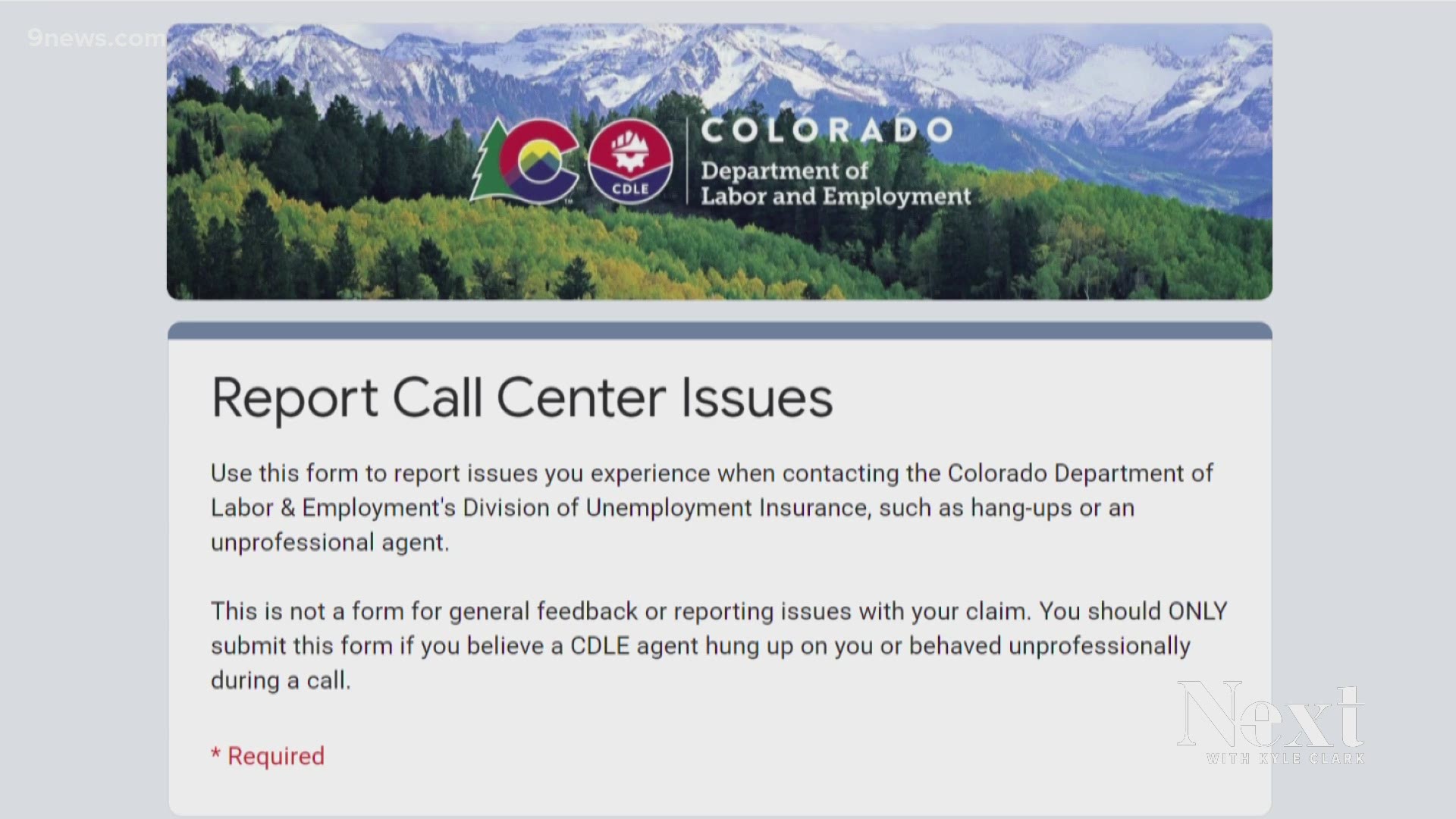 The Colorado Department of Labor and Employment (CDLE) hired a Florida-based call center in April to help with unemployment questions. But people have complaints.