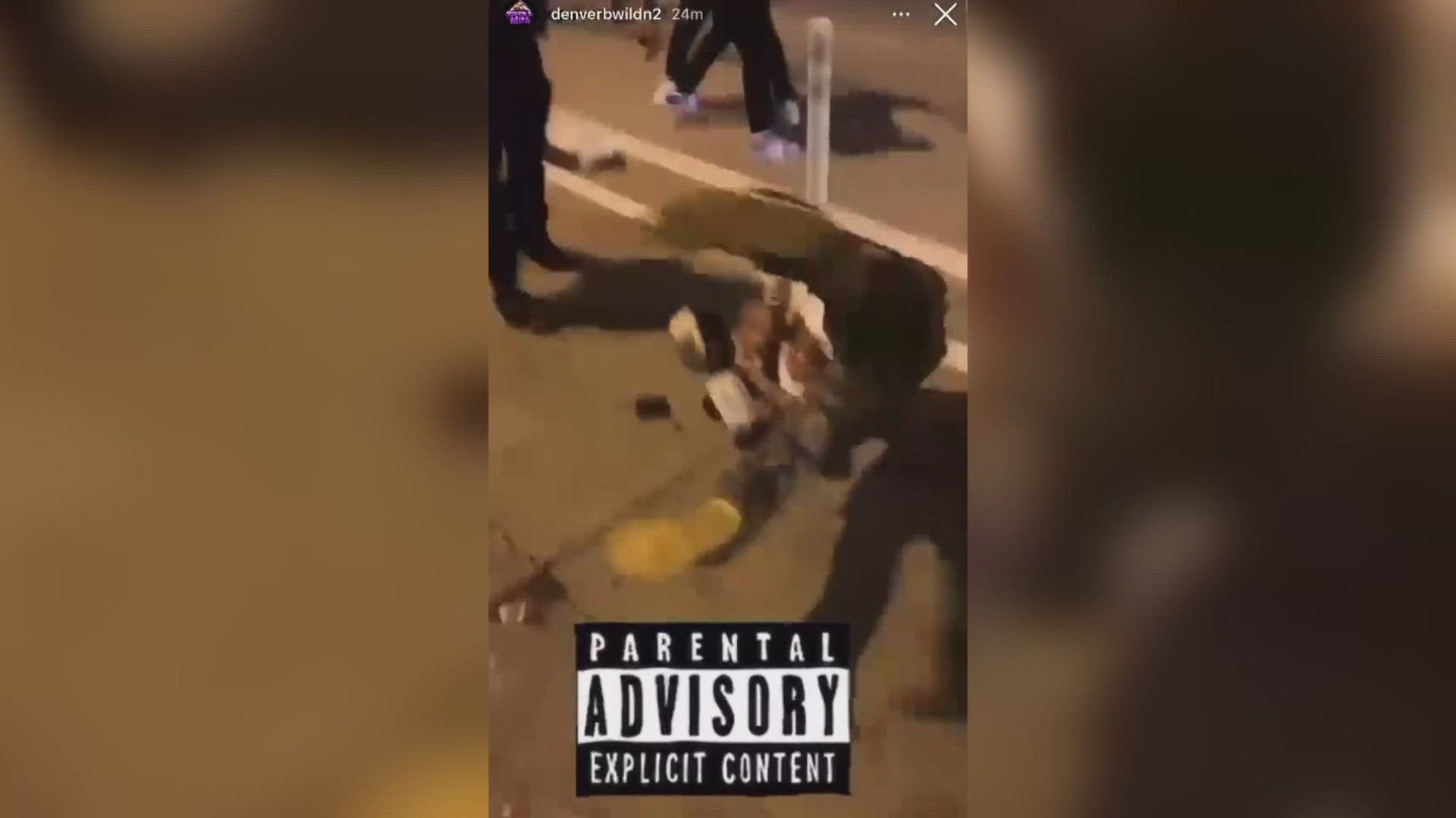 Denver Officer Adam Glasby is seen in video picking up Elijah Smith and throwing him to the ground.