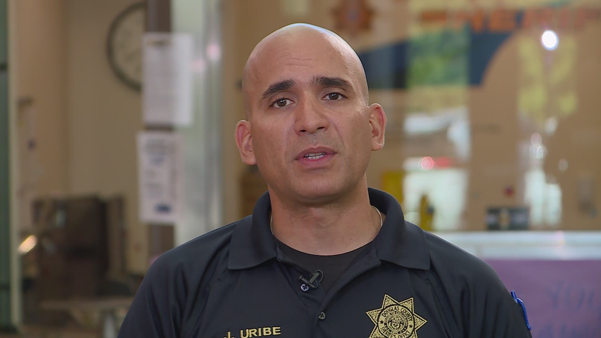 Deputy Uribe is one of 28 SROs who will patrol Douglas County Schools by the end of the school year.