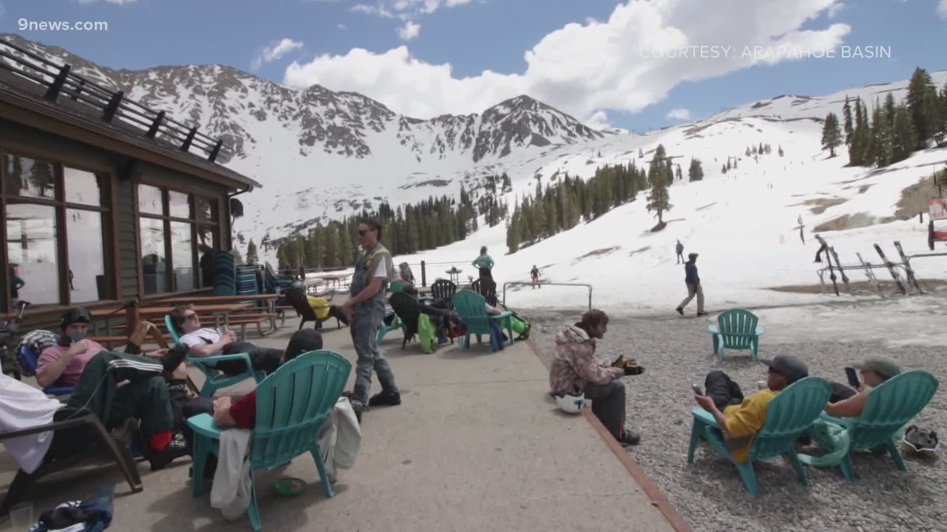 This is A-Basin's closing weekend and the end of Colorado's ski season for 2020-2021.