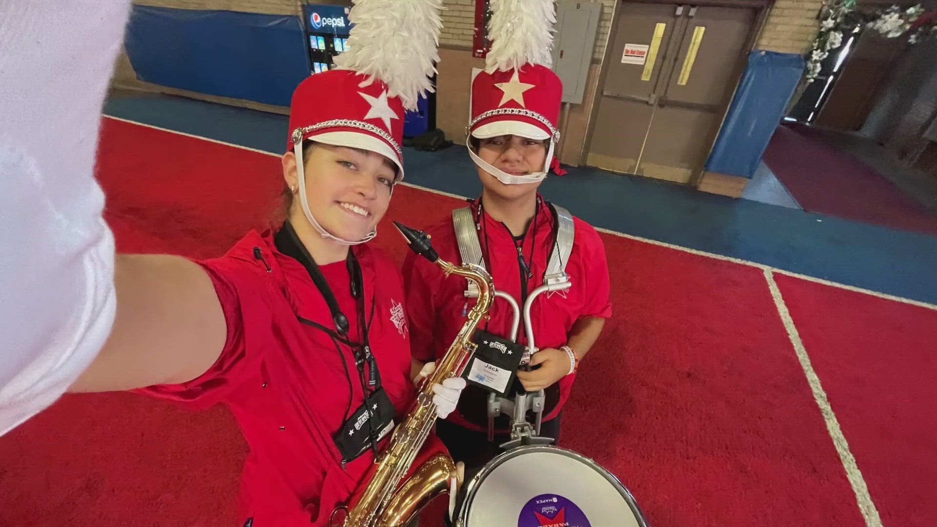 Two students from Ralston Valley High School get ready to perform on their biggest stage yet: they'll represent Colorado at the Macy's Thanksgiving Day Parade.