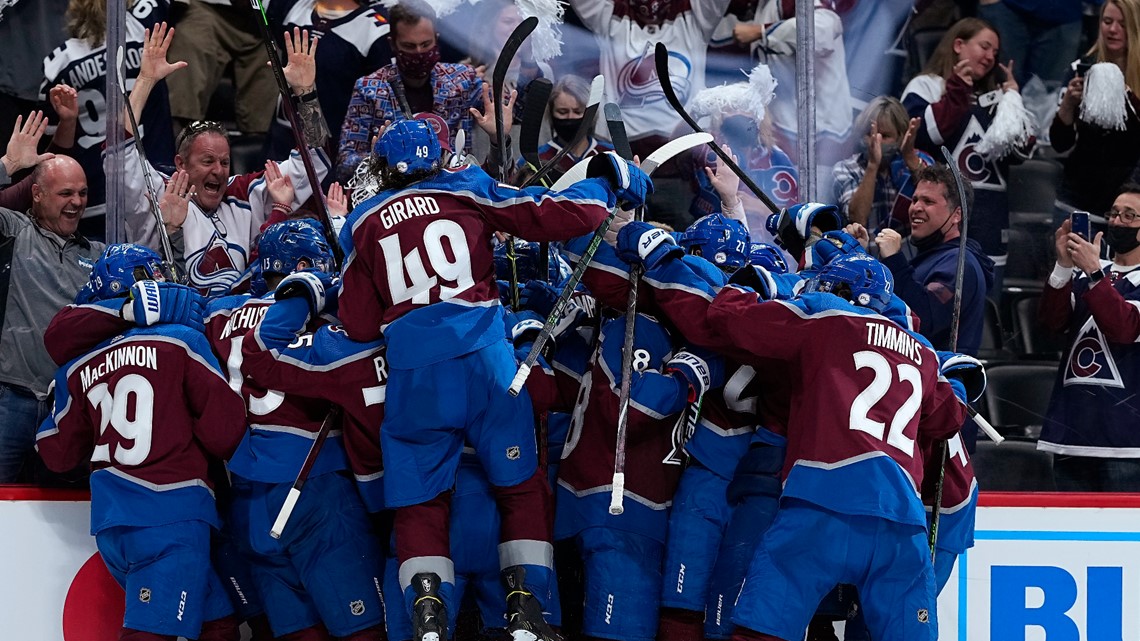 2021-2022 Stanley Cup Champions Colorado Avalanche Team Hockey