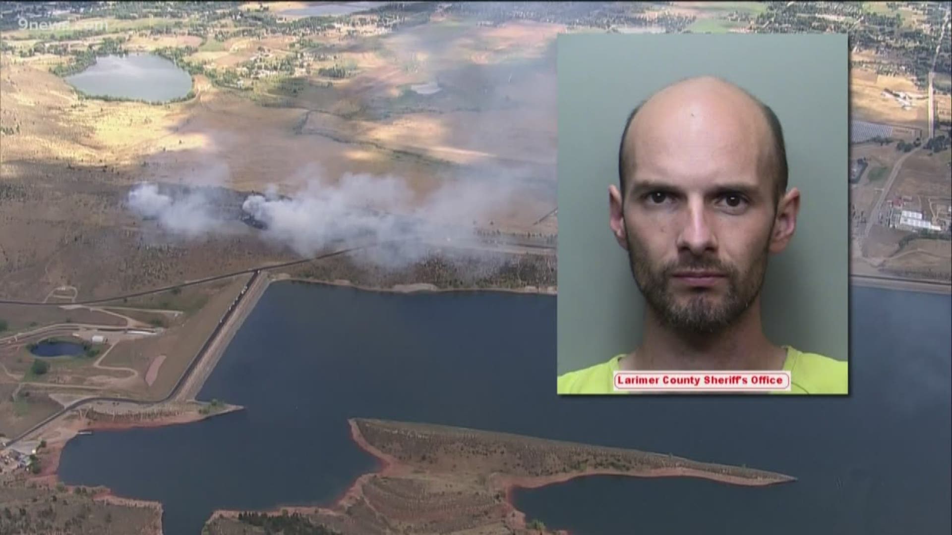 The fire burned 16.2 acres and cost more than $5,000 in resources to extinguish, according to arrest documents.
