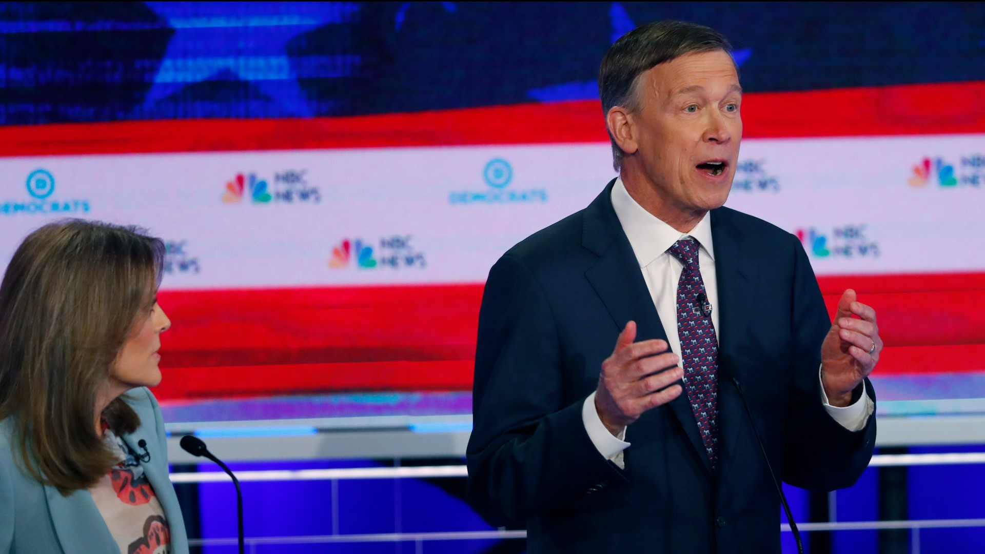 Former Governor Hickenlooper said he doesn't want to run for Senate.	He said he's not cut out for the job.