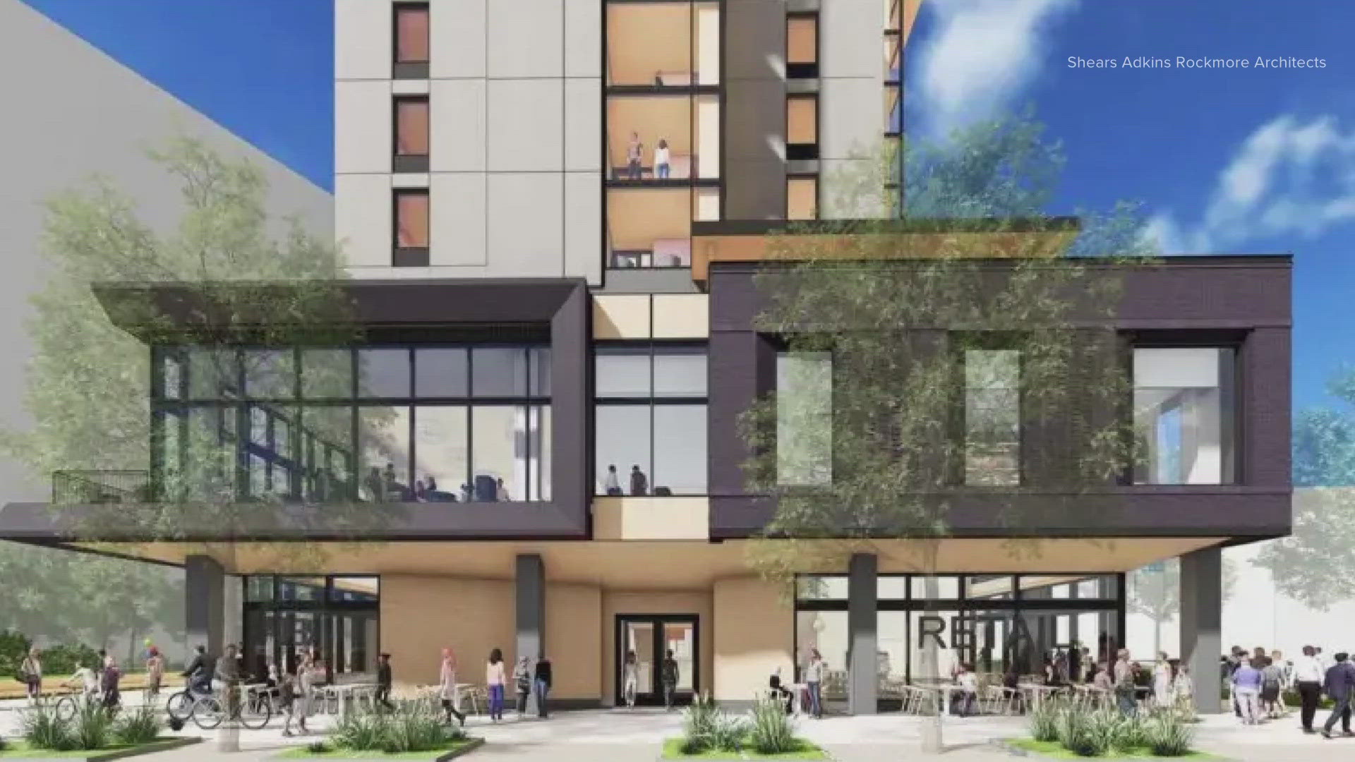 The complex will be located at 12th Street and Auraria Parkway.