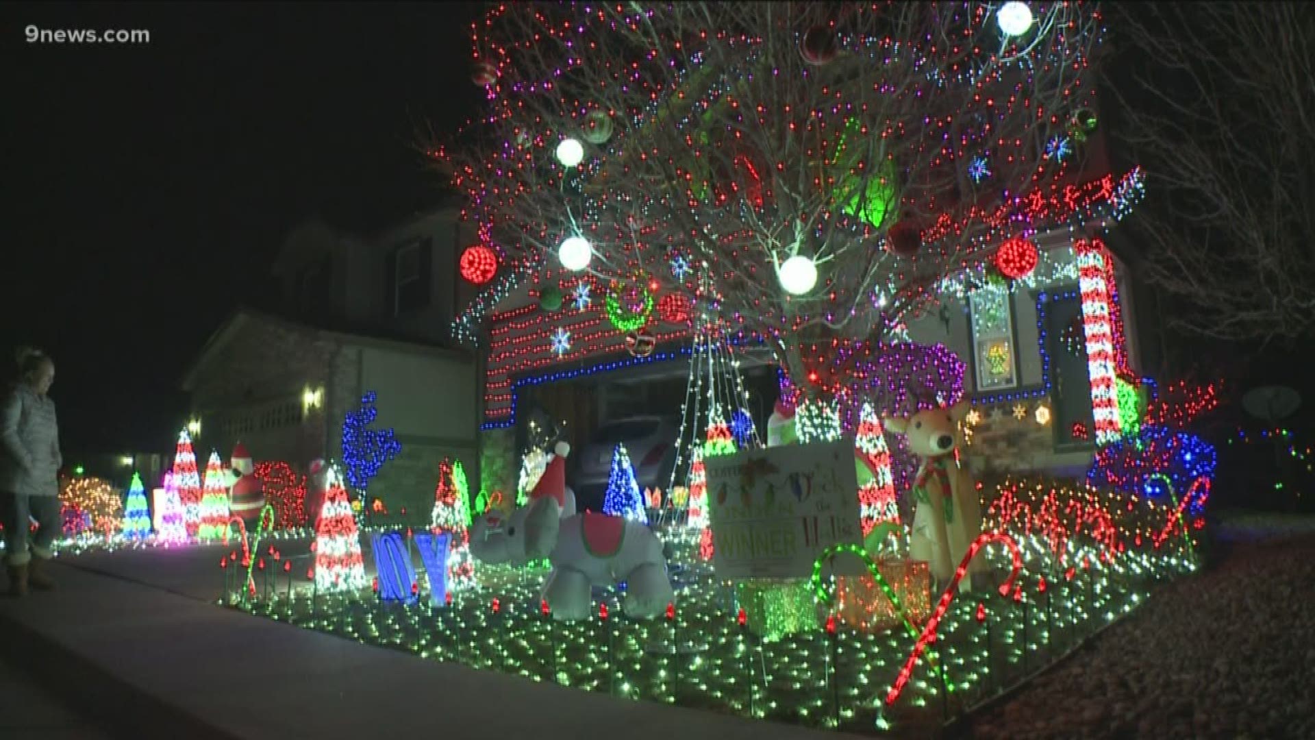 It started as excitement for Christmas. Now, an Aurora man's lights display is built out of love for his children — and people like his children.