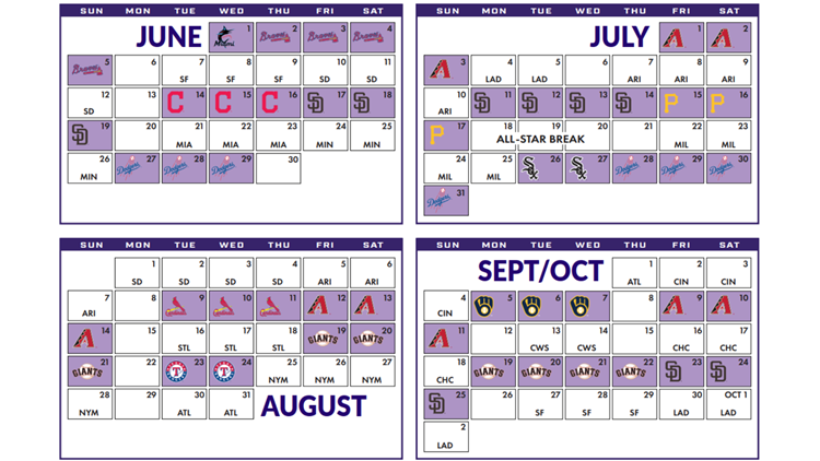 Colorado Rockies 2022 schedule: Regular season calendar, tickets | 9news.com
